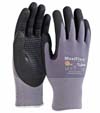 PIP-34-844L                    G-TEK NITRILE DOTTED PALM GRAY SEAMLESS KNIT